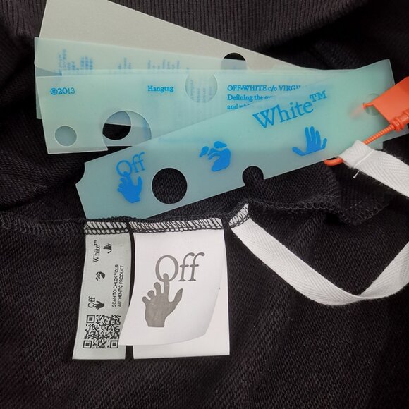 Off-White Black Hooded Sweatshirt - Picture 8 of 8